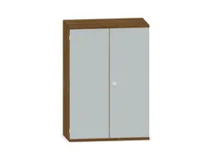 Kantoorkast 1150x800x430mm Decor Romp Noten Decor Front Lichtgrijs