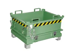 mini-bodemklepcontainer,HxLxB 625x800x1000mm,0,24m³,inrijbeugel,staal