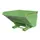 Kiepbak 1103x1570x1720mm 1.7m³ Afrolmechaniek Gelakt Ral6011
