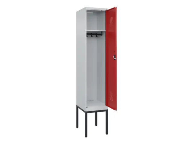 locker,HxBxD 2120x400x500mm,1vak,vak B 400mm,cil.-slot,voetonderstel