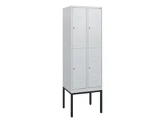 dubbeldekse locker,HxBxD 1950x600x500mm,2x2vak.,vak B 300mm