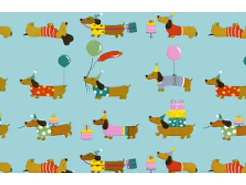Inpakpapier Colorful kids 200x70cm