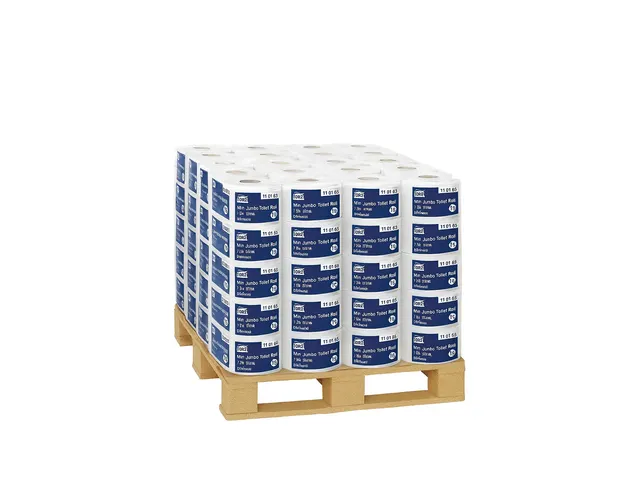 Toiletpapier Tork 1-laags Wit Advanced 110163 T2 Jumbo Pallet