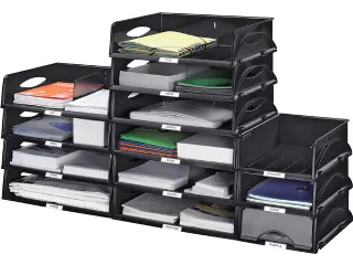 Sorteerbak Leitz 5230 Sorty standaard zwart A4+ - 2
