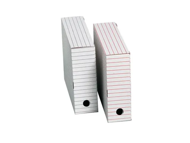 Archiefdoos set van 2 Dozen 310x85x245mm wit