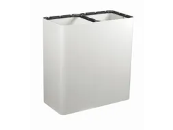 Afvalverzamelstation,2X100L,Romp Wit
