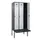 locker met bank,voor scheiding van kleding,HxBxD 2120x900x815mm,3vak