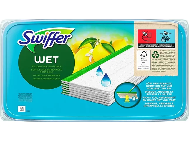 Vloerwisdoekjes Swiffer Wet Citrus 10 stuks