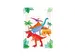 Gift bags Dino Papieren uitdeelzakjes 23x16,5cm 6 stuks