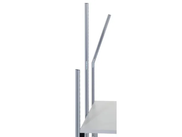 HR-aanbouwprofiel,v. paktafel,HxBxD 1745x40x40mm,m. functiegroeven