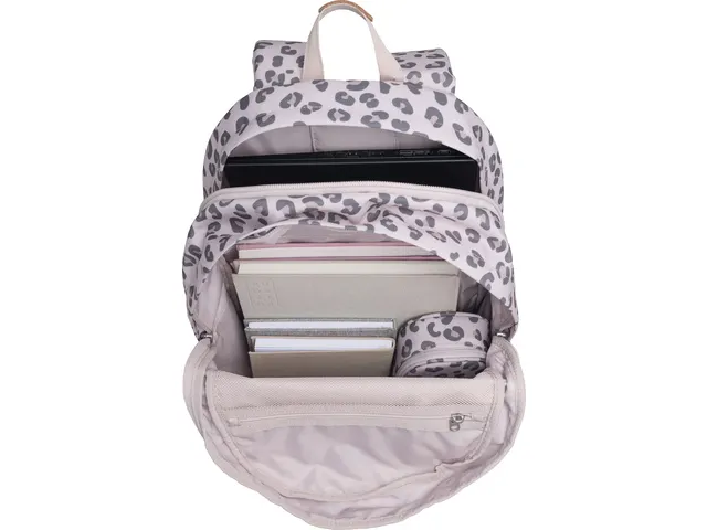 Schooltas Beckmann City 30L Leopard