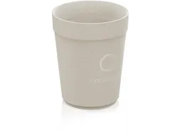 Circulware beker 300 ml PP beige, pak 24 stuks
