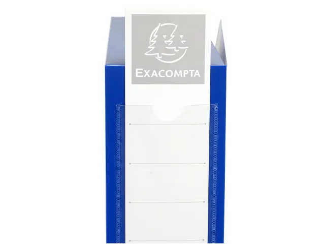 Boite de classement à pression Dos 80mm polypropylène 7/10e Opaque -