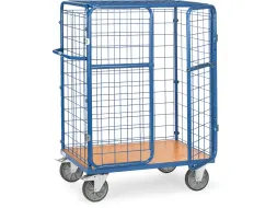 Pakketwagens Dubbele Vleugeldeuren Dak Draadgaas 600kg 1000x600mm
