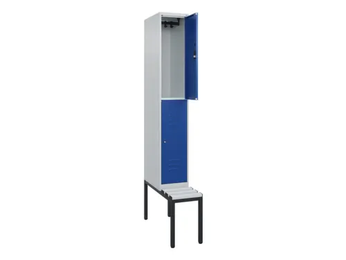 Dubbeldekse dekenkist,HxBxD 2120x300x815mm,1x2vak.,vak B 300mm