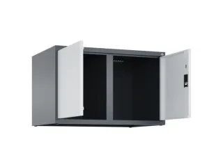 opzetkast,v. locker,2vak.,vak B 400mm,HxBxD 500x800x500mm,vleugeldeur - 2