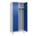 locker voor scheiding van kleding,HxBxD 1950x800x500mm,2vak