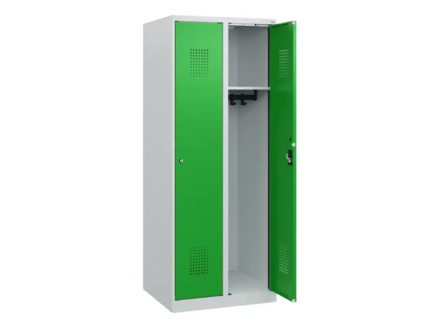 schoollocker,HxBxD 1530x600x500mm,2vak,vak B 300mm,cil.-slot