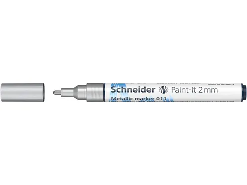 Metallic marker Schneider Paint-It 011 2mm zilver metallic