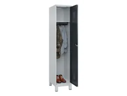 locker,HxBxD 1950x400x500mm,1vak,vak B 400mm,cil.-slot,voeten