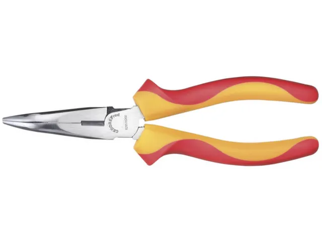 R29510200 VDE Rondneus tang 200mm 45° 2K handvat