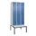 Z-garderobekast,HxBxD 2120x900x815mm,6vak,vak B 300mm,draaigrendel