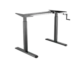 Dextro Solo onderstel Slinger Zit-Sta 120-180 breed, kleur Zwart - 1