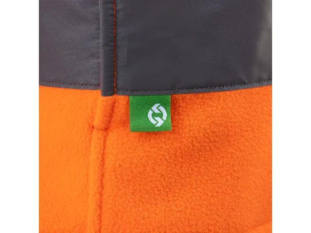 Veste polaire Arco Responsible haute visibilité orange Taille S