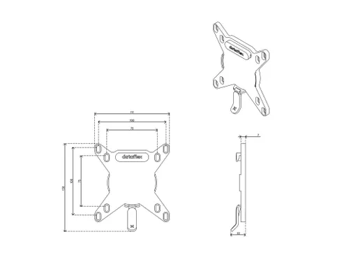 Viewmate Quick Release Bevestiging Wit