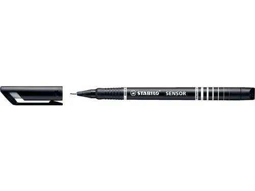 Fineliner STABILO Sensor 189/46 fijn zwart