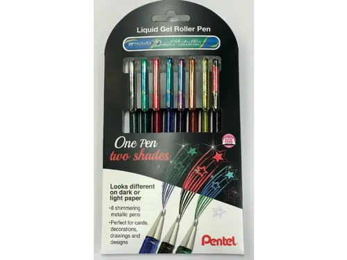 Gelschrijver Pentel K110 0.5mm assorti