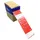 Etiket Avery sluitzegel met breukindicatie rood 40x95mm 250 stuks