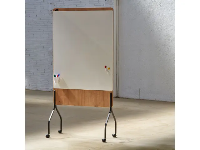 Tableau blanc Rocada Natural 100x120cm blanc mobile double face
