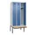 locker met bank,HxBxD 2120x900x815mm,3vak,vak B 300mm,cilinderslot