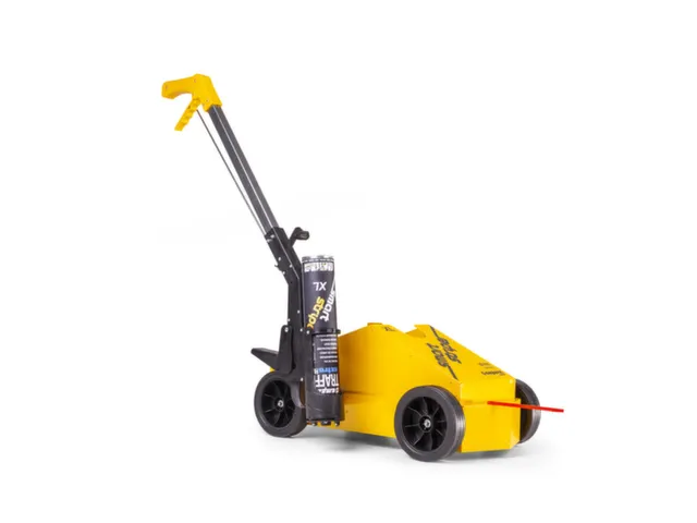vloermarkeerapparaat,lijn B 30-100mm,m. markeerstok,staal,geel