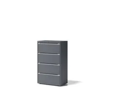 hangmappenkast,HxBxD 1300x800x470mm,4hangmappenframes,romp antraciet