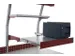 tablette coulissante,p. table d'emballage,HxlxP 140x1000x500mm