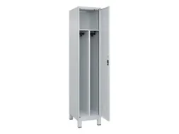 locker voor scheiding van kleding,HxBxD 1950x400x500mm,1vak
