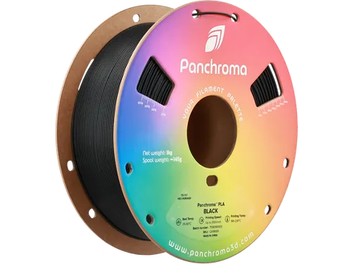 PLA Filament 1,75mm Zwart 1kg Panchroma