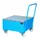 Mobiele Opvangbak Hxbxd 615X800X800Mm 1X200L Staand Ral5012