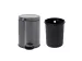 Ronde Step-On Pedaalemmer 6 liter Metallic grafiet