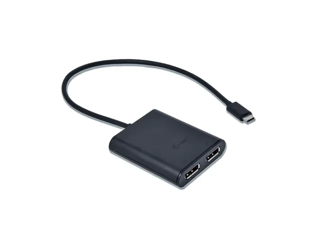 USB-C naar 4K Dual DisplayPort Adapter