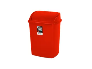 Afvalbak 26 Liter Rood - 1