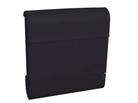 muurbrievenbus,staal,antraciet,HxBxD 410x372x118mm,inworp boven