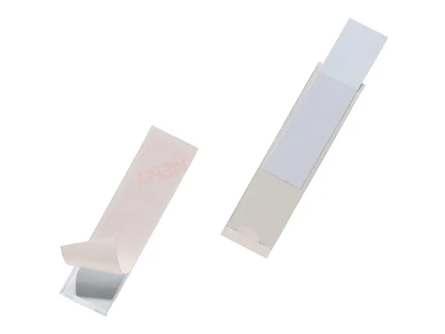 Etikethouder Durable pocketfix 75x18mm zelfklevend