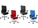 chaise de bureau pivotante,Mécan. synchrone,a. accoudoirs