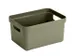 Sigma Home opbergbox 5L donkergroen - 25,2x17,5x12,2cm