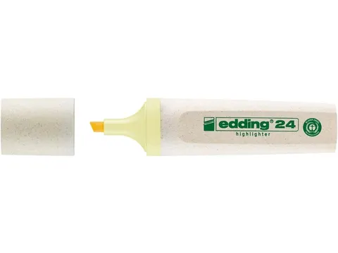 Markeerstift edding 24 EcoLine pastel geel