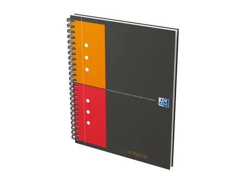 Spiraalblok Oxford International Notebook A5+ ruit 5mm