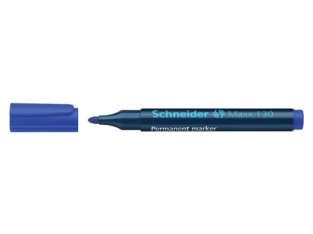 Viltstift Schneider Maxx 130 Rond Blauw 1-3mm